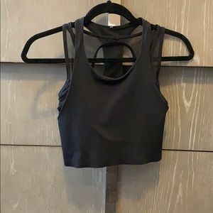 Lululemon top with build in bra